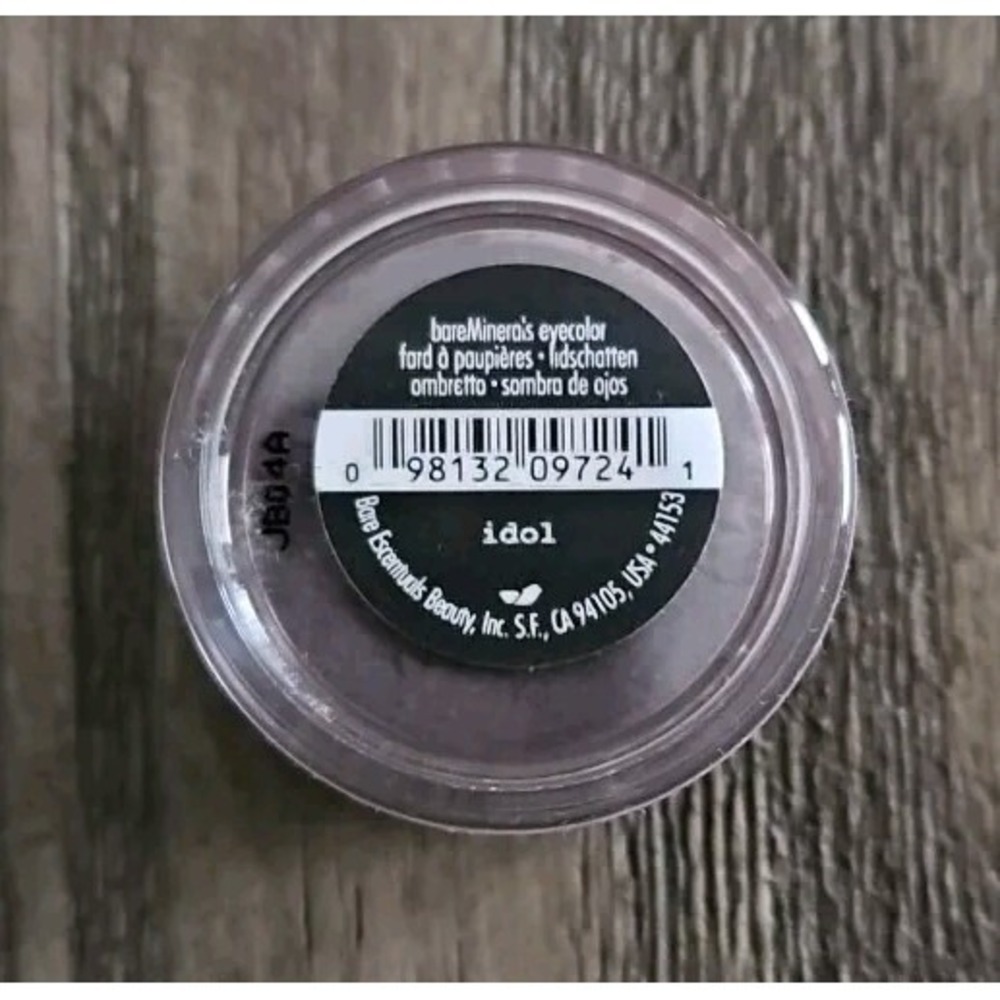 i.d. BareMinerals Mineral Eye Color Powder In Idol New .57g